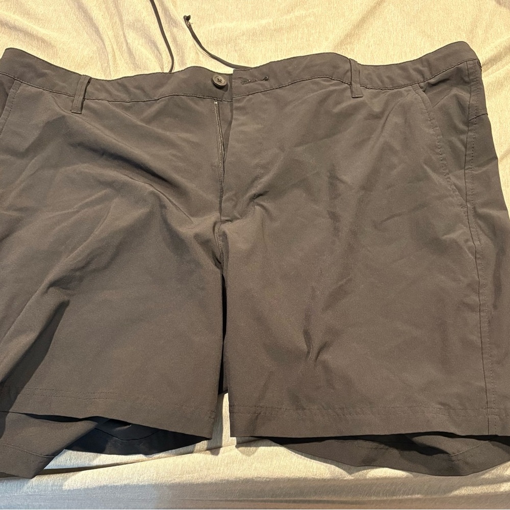 All in Motion Dark Gray Flat Front Shorts